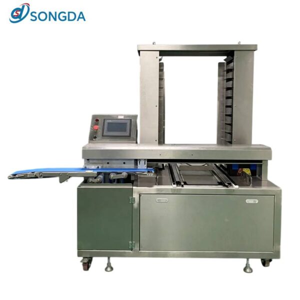 tray arrangment machine