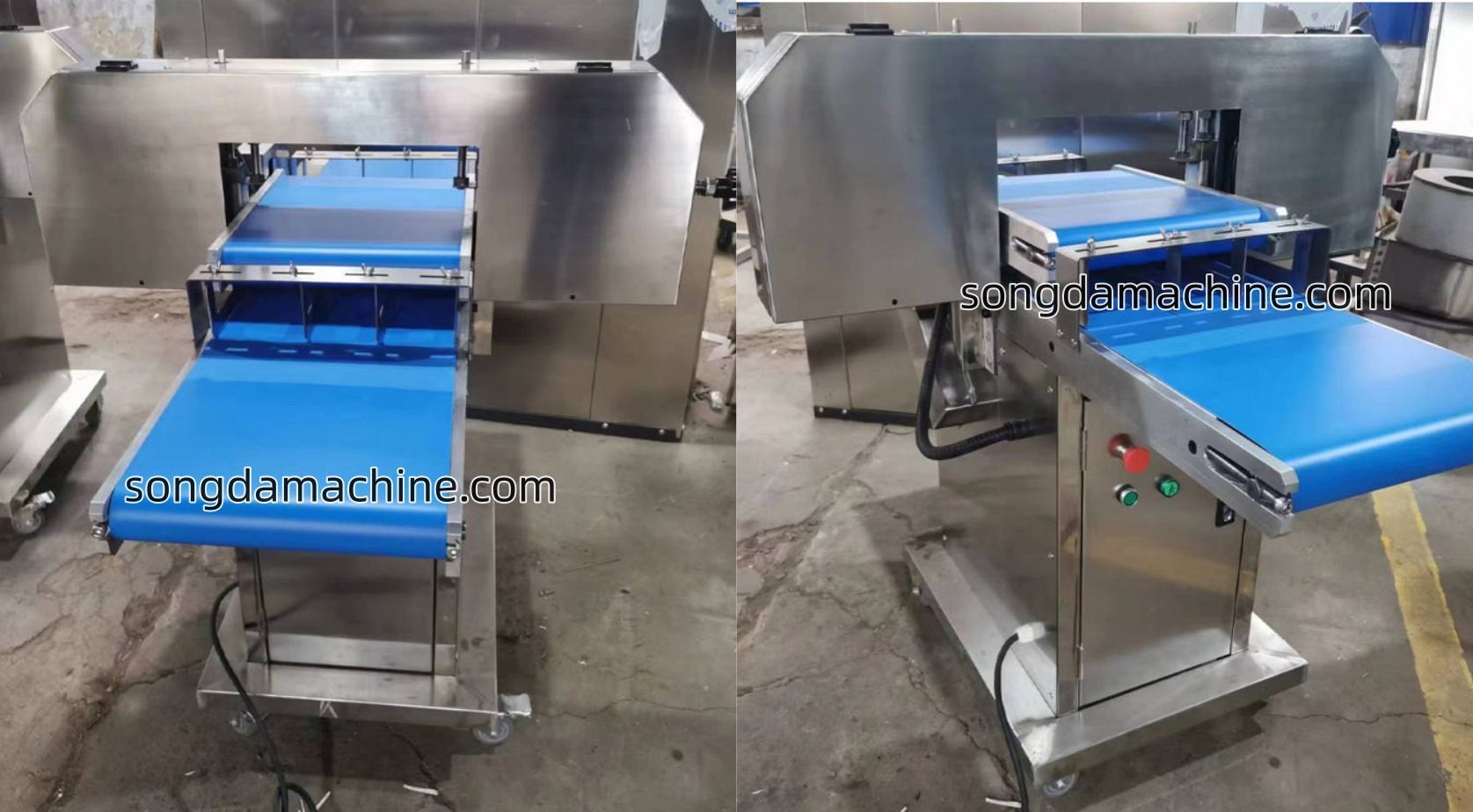 Full -cut bun slicer machine 