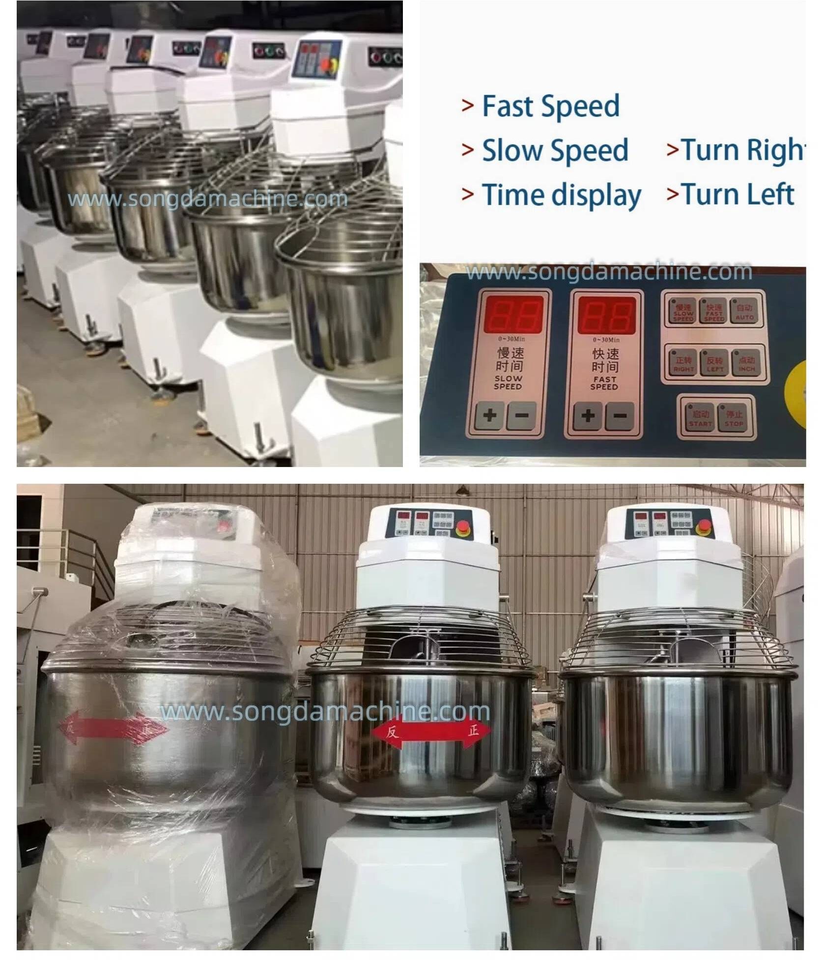 spiral mixer machine