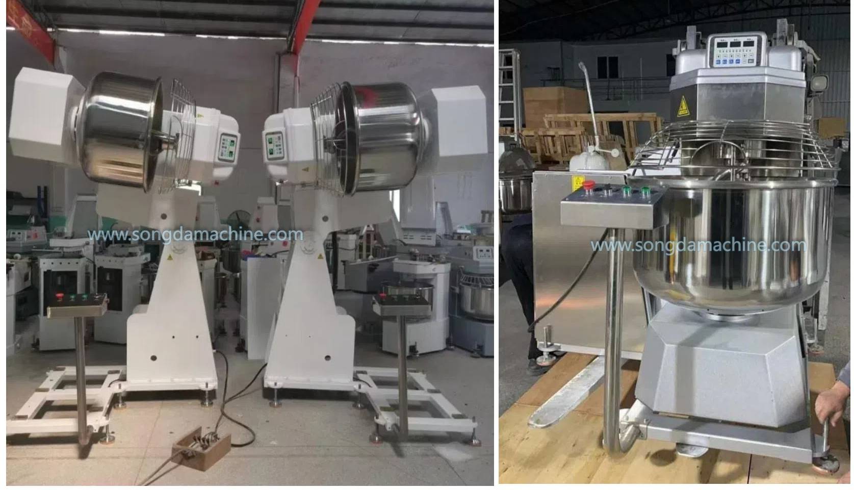 spiral dough mixer machine 