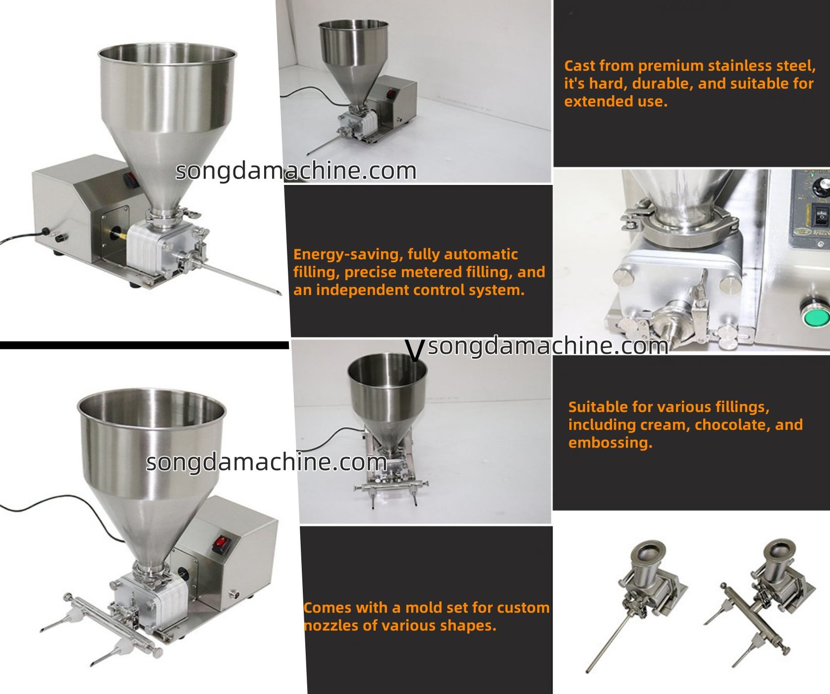 cream filling machine 